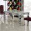 TH325 White Marble Table and Chair