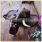 Modern home wall decor hanging polyresin elephant head figure wholesale