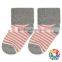 Hot Pink White Stripe Fashion Design Baby Socks Wholesale Cotton Girl Socks