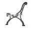 decorative garben bench leg,Metal bench brackets,Iron casting metal legs