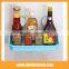 Plastic wall mounted commodity shelf