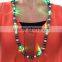 Mardi Gras deluxe Light up beads flashing holiday necklace