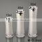 empty acrylic bottle gold color cosmetic lotion container with pump