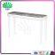 New Design Italian Console Table Simple Dressing Table Clear Acrylic Side Table