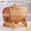 Traditional high quality 3L ,5L,10L oak wooden wine barrel