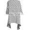 Women's Aztec Diamond Print Knitted Waterfall Cardigan, Women's Sweater