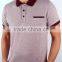 Fashion Heather Color Cotton and Polyester Combed Pique Cotton Short Sleeve POLO Shirts With Chest Pocket