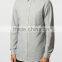 stripe slim fit long sleeve dress shirt with collar button