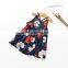 S33549W Summer Style Kids Girl Princess Dresses 2017 Floral Printed Dress