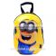 R1876H 2017 3D Innovation Kid backpack ABS eggshell cartoon school bag for kids comic backpack