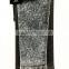 black snow wash denim fabric