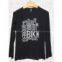 high quality heat transfer casual clothes  digital printing casual clothes  personal men's sublimation long-sleeved clothes