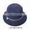 Beautiful children wavy brim straw hat