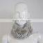 SJ114 Scarf Headwear Two Way Use Spring Hand Knit Rabbit Headwear