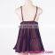 Factory price beautiful sexy nighty dress for women