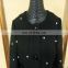 Powersweet Hot Design 2014 Black Long Sleeve Woolen Beaded Winter Dress