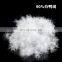 USA-2000 Grade A 90/10 white duck down big down cluster high filling power, cleaness, odorless, whole sales
