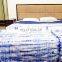 Indian 2017 Pure Cotton Hand Tie Dye Shibori Stripe Design Quilt Jaipuri Razai Queen Blanket Bedspread