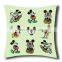 white sublimation pillow case/heat transfer pillow/heat press pliiow