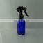 4oz pack of 6pcs neck 24mm Cobalt blue boston round Glass Bottle with Mini Trigger Spray