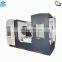 Single phase horizontal lathe CNC machine used for metal products made