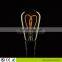 ST64 antique Edison bulb 5W 6w dimmable soft LED filament 220V/240V E27 base spiral design light bulb