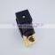 GOGO 0-40/20/15/10/7bar 2 way Pneumatic Brass water valve zero pressure start G1/4" 12V 24VDC normal close PU solenoid valve