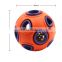 Low price dog toy chew rubber luminous ball toy for pet dog teeth cleaning training