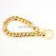 Hot sale stainless steel golden pet big dog chain pet chain collar