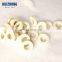 O ring shape felt gasket for machine oil blocking effect