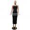 LAITE D2008 Best Sellers Comfortable Women Casual Sleeveless Summer Dresses Ladies Sexy Backless Dress