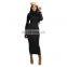 New Arrivals Women Turtleneck  Long Sleeve  Casual Dresses Ladies Fashion Pencil Casual Dresses Women Autumn Dresses