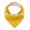 Amazon Hot Sale Pet Saliva Towel Cotton Scarf Pet Dog Bandana Kids Saliva Towel
