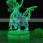 3D Acrylic Led Night Light Lamp With USB Charger