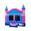 Commercial Jumping Castle Pink Princess Bounce House For Children