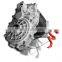 15000 Watt 48V Motor Three Phase 2hp Electric Motor For Logistics Car