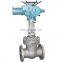Flange Ends connection Z941H-16C cuniform  electric WCB body gate valve