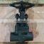 High Pressure Forged Technical A105 Manual Gate Valve With Weld End