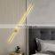European Style Linear 30W LED Stainless Steel Living wall Light