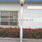 Goured Shape Spun Lamp Pole