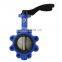Bundor Lug One Stem No-pin LT Handle Wafer Butterfly Valve