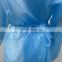 Non Woven Waterproof PP PE Hospital Medical Isolation Gowns  Protective Coverall  Elastic Cuff Disposable Non Woven Long Sleeve