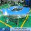90 degree 180 degree turning belt conveyor/PVC conveyor belt price
