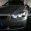 upgrade led angel eyes xenon headlamp headlight for BMW 3 series E91 E90 head lamp head light 2008-2011