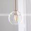 Tonghua Modern Glass Pendant Light Pendants Electroplate Ball Lamp Shade Indoor Dinning Room Restaurant Coffee LED Lighting