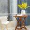 Modern creative pure white home decor european ceramic flower vase with 3D face