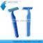 twin stainless steel blade disposable shaving face clean razor