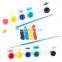 Non toxic 5ml acrylic artistic paint set ,12colors paint by numbers canvas acrylic 2-5ml