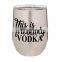 Custom Logo Print insulated 12oz OEM China double wall stainless steel tumbler cup vacuum Sublimation wine Tumbler