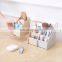 Wholesale Multi-functional Desktop Trapezoidal Partition Cosmetic Compartment Plastic Storage Box